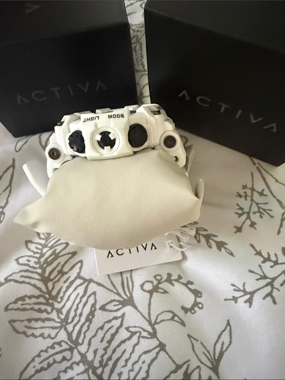 Ativa White and Black Dual-Time Sport Watch - Picture 5 of 8